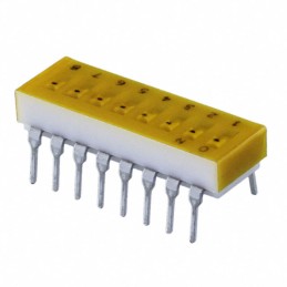 1 pcs : 90B08SLT - SWITCH SLIDE DIP SPST 0.025A 24V