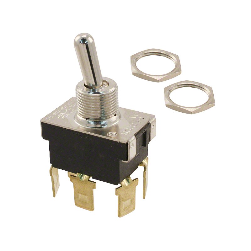 1 pcs : 9201C - SWITCH TOGGLE DPDT 20A 125V