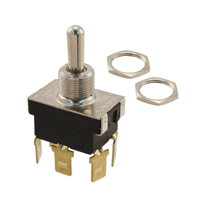 1 pcs : 9202C - SWITCH TOGGLE DPDT 20A 125V