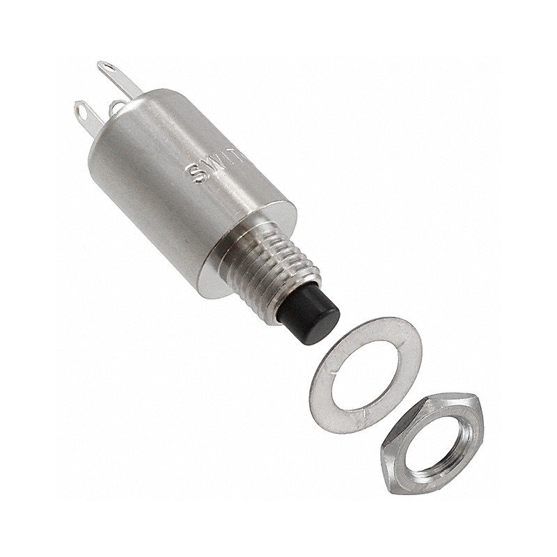 1 pcs : 933 - SWITCH PUSH SPDT 0.25A 125V