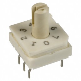 1 pcs : 94HBB08T - SWITCH ROTARY DIP OCTAL 0.1A 50V
