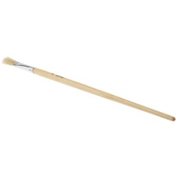 1 Pack of 5 - Cottam Thin 12.7mm Synthetic Paint Brush with Flat Bristles