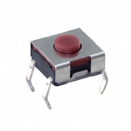 1 pcs : 95CW06D2T - SWITCH TACTILE SPST-NO 0.05A 12V