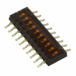 1 pcs : 97R10ST - SWITCH SLIDE DIP SPST 0.025A 24V