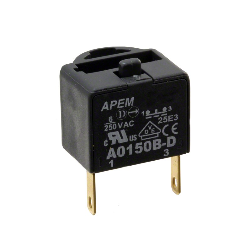 1 pcs : A0150BD - CONTACT BLOCK SPST-NC 1.5A 250V
