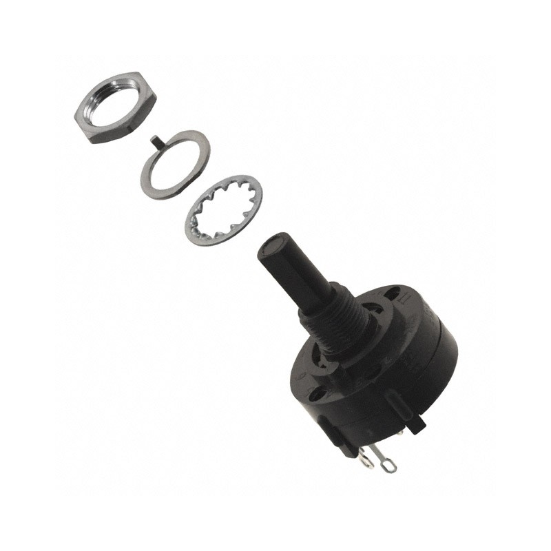 1 pcs : A10305RNZQ - SWITCH ROTARY 3POS 2.5A 125V