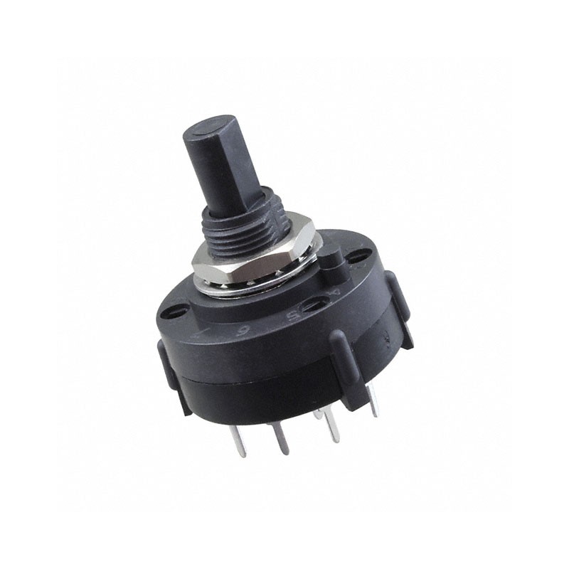 1 pcs : A10403RNCQ - SWITCH ROTARY 4POS 2.5A 125V