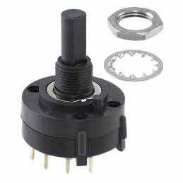 1 pcs : A10405RNCQE - SWITCH ROTARY 4POS 2.5A 125V