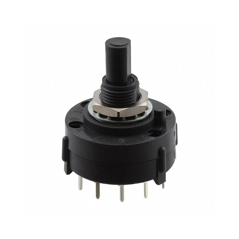1 pcs : A10503RNCQ - SWITCH ROTARY 5POS 2.5A 125V