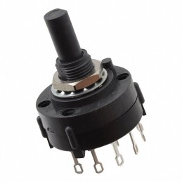 1 pcs : A10605RNZQ - SWITCH ROTARY 6POS 2.5A 125V