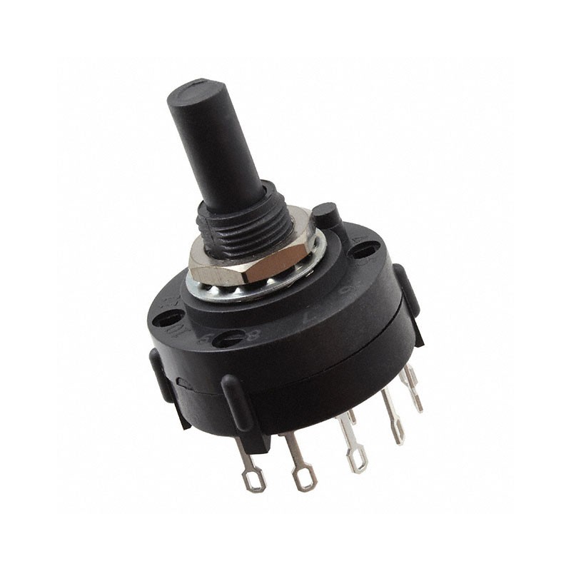 1 pcs : A10605RNZQ - SWITCH ROTARY 6POS 2.5A 125V