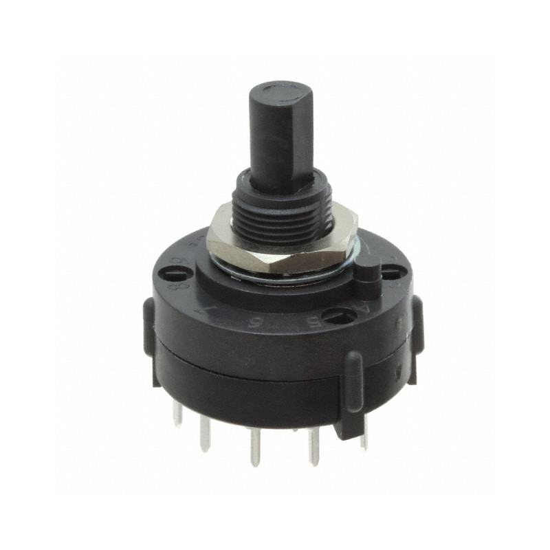 1 pcs : A10703MNCQ - SWITCH ROTARY 7POS 2.5A 125V
