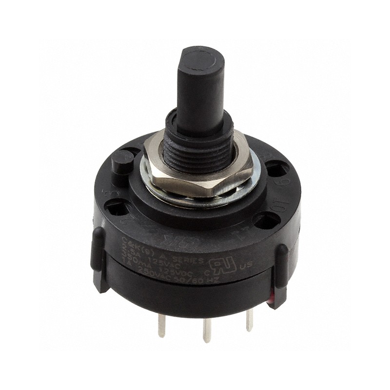 1 pcs : A11003RNCQK - SWITCH ROTARY 10POS 2.5A 125V