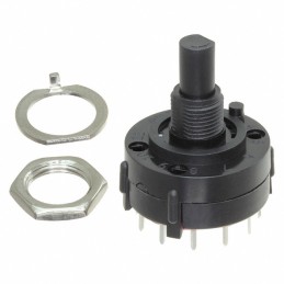 1 pcs : A11203RNCQE - SWITCH ROTARY 12POS 2.5A 125V