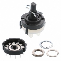 1 pcs : A11203RNMCQ - SWITCH ROTARY 12POS 2.5A 125V