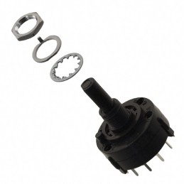 1 pcs : A11205RNCQ - SWITCH ROTARY 12POS 2.5A 125V