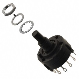 1 pcs : A11205RNZQ - SWITCH ROTARY 12POS 2.5A 125V