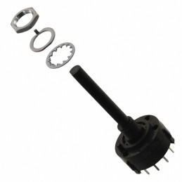 1 pcs : A11215RNCQ - SWITCH ROTARY 12POS 2.5A 125V