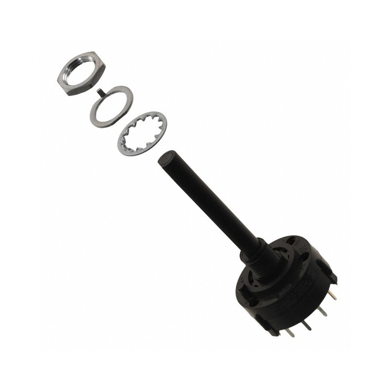 1 pcs : A11215RNCQ - SWITCH ROTARY 12POS 2.5A 125V