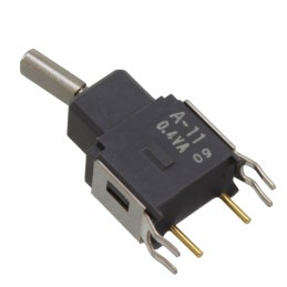 1 pcs : A11HB - SWITCH TOGGLE SPST 0.4VA 28V