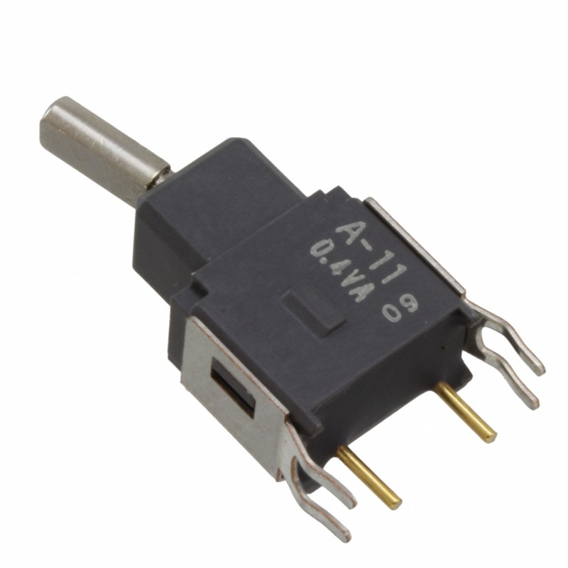 1 pcs : A11HB - SWITCH TOGGLE SPST 0.4VA 28V
