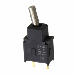 1 pcs : A11HP - SWITCH TOGGLE SPST 0.4VA 28V
