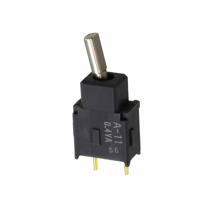 1 pcs : A11HP - SWITCH TOGGLE SPST 0.4VA 28V