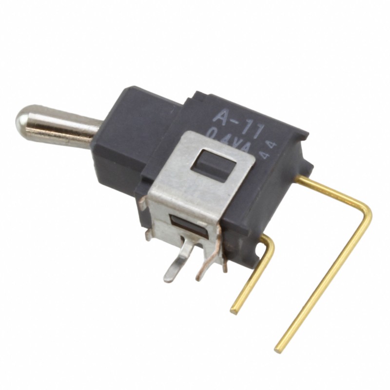 1 pcs : A11JV - SWITCH TOGGLE SPST 0.4VA 28V
