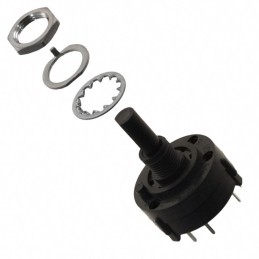 1 pcs : A12505RNCQ - SWITCH ROTARY 8POS 2.5A 125V