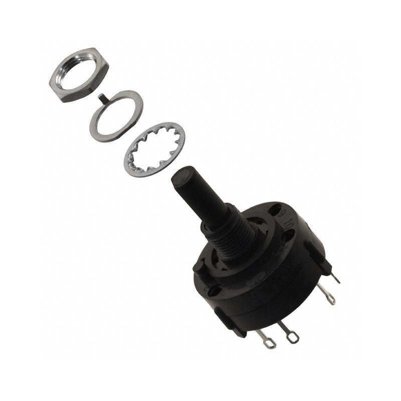 1 pcs : A12505RNZQ - SWITCH ROTARY 8POS 2.5A 125V