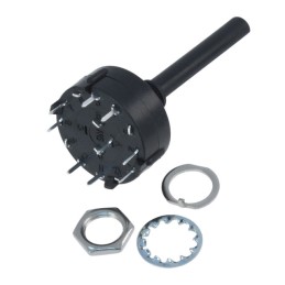 1 pcs : A12515RNCQ - SWITCH ROTARY 8POS 2.5A 125V