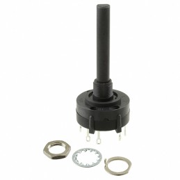 1 pcs : A12515RNZQ - SWITCH ROTARY 8POS 2.5A 125V