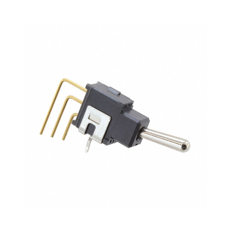 1 pcs : A12AV1 - SWITCH TOGGLE SPDT 0.4VA 28V