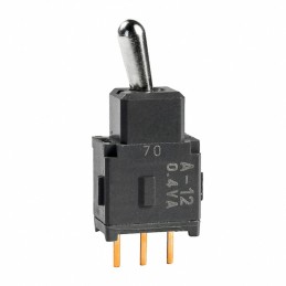 1 pcs : A12JP - SWITCH TOGGLE SPDT 0.4VA 28V