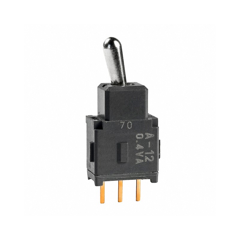 1 pcs : A12JP - SWITCH TOGGLE SPDT 0.4VA 28V