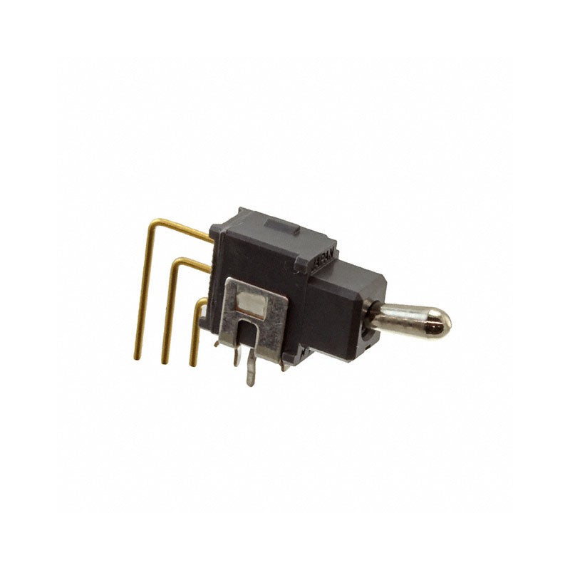 1 pcs : A12JV - SWITCH TOGGLE SPDT 0.4VA 28V