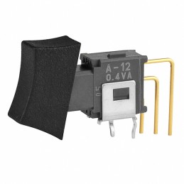 1 pcs : A12K1V1-DA - SWITCH ROCKER SPDT 0.4VA 28V