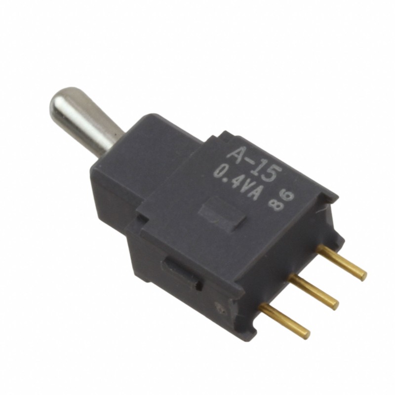 1 pcs : A15JP - SWITCH TOGGLE SPDT 0.4VA 28V