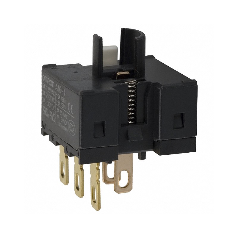 1 pcs : A16-1 - SWTCH BLOCK SPDT SOLDER TERMINAL