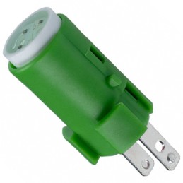 1 pcs : A16-12DG - LAMP LED 12VDC 16 SERIES GREEN