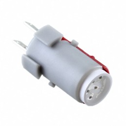 1 pcs : A16-12DSR - 12V RED LED