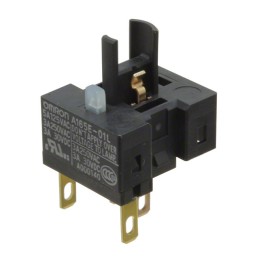 1 pcs : A165E-01L - CONTACT BLOCK SPST-NC 5A 125V