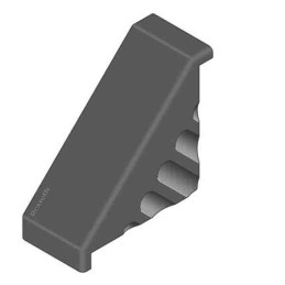 1 Bag of 2 - Bosch Rexroth M8 Mounting Bracket Connecting Component, Strut Profile 45 mm, Groove Size 10mm