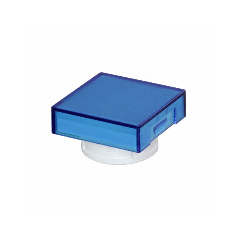 1 pcs : A165L-AA - CAP PUSHBUTTON SQUARE BLUE
