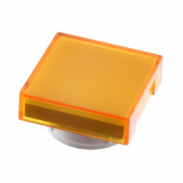 1 pcs : A165L-AY - CAP PUSHBUTTON SQUARE YELLOW