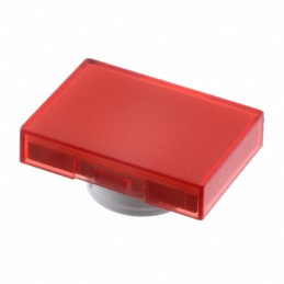 1 pcs : A165L-JR - CAP PUSHBUTTON RECTANGULAR RED