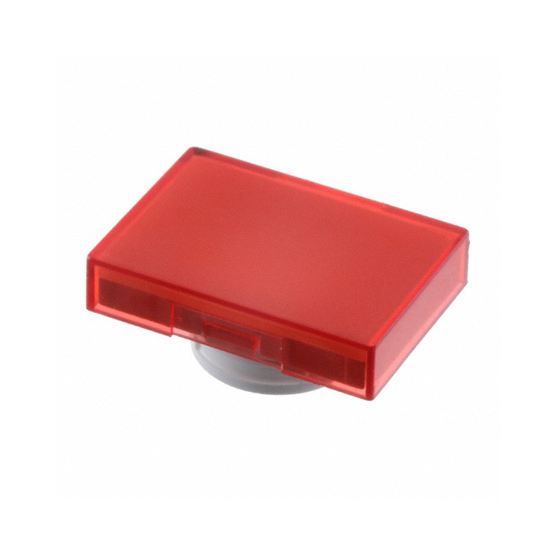 1 pcs : A165L-JR - CAP PUSHBUTTON RECTANGULAR RED