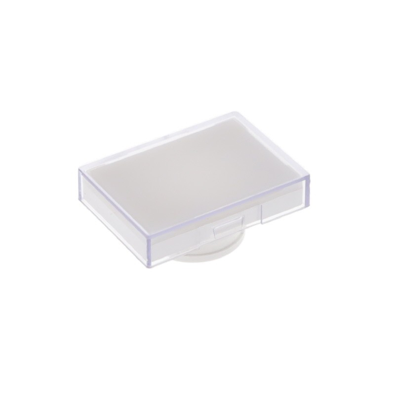 1 pcs : A165L-JW - CAP PUSHBUTTON RECTANGULAR WHITE