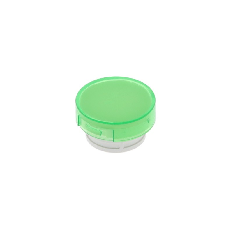1 pcs : A165L-TGY - CAP PUSHBUTTON ROUND GREEN