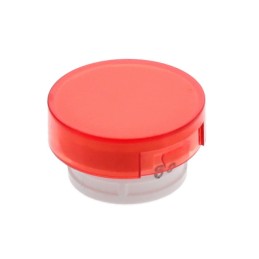 1 pcs : A165L-TR - CAP PUSHBUTTON ROUND RED